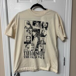 Taylor Swift The Eras Tour Beige T-Shirt